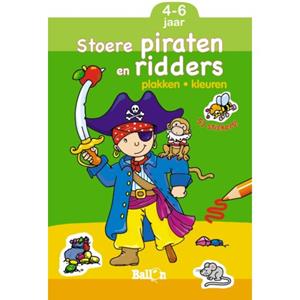 Stoere piraten en ridders plak (4-6 jaar)