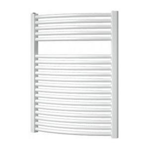 Plieger Onda designradiator horizontaal gebogen 764x585mm 528W wit structuur