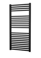 Plieger Roma designradiator horizontaal 1255x600mm 675W zwart