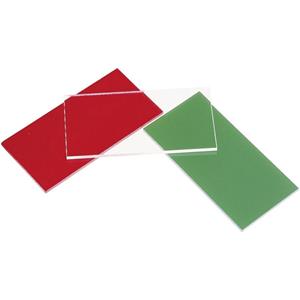 Acrylglas ring (l x b) 150 mm x 50 mm Materiaaldikte 3 mm Rood 1 stuks