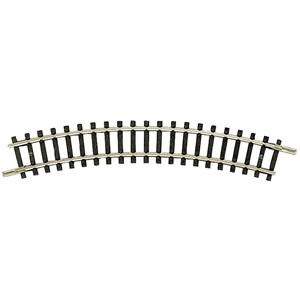 N Fleischmann rails (zonder ballastbed) 22221 Gebogen rails