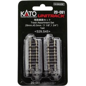 7078015 N Kato Unitrack Overgangsrails 45 mm