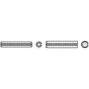 TOOLCRAFT Spannstifte (Ø x L) 2mm x 18mm Federstahl 200St.