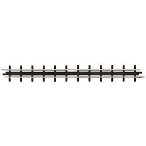 busch H0f veldbaan rails 12305 Rechte rails 133.2 mm 2 stuk(s)