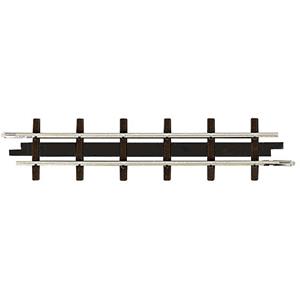 busch H0f veldbaan rails 12303 Rechte rails 66.6 mm 2 stuk(s)