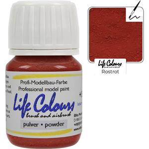 elita Modellbahn-Pulverfarbe Rost-Rot 30ml