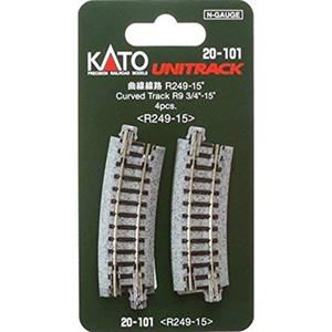 N Kato Unitrack 7078110 Gebogen rails