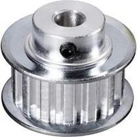 Aluminium Tandriemschijf Reely Boordiameter: 10 mm Diameter: 97 mm Aantal tanden: 60