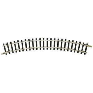 N Fleischmann rails (zonder ballastbed) 22222 Gebogen rails