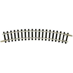 N Fleischmann rails (zonder ballastbed) 22233 Gebogen rails