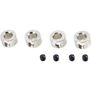 Stelring Geschikt voor as: 3 mm Buitendiameter: 8 mm Dikte: 5 mm Modelcraft 10 stuk(s)