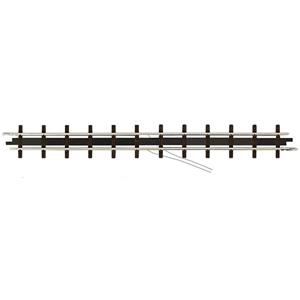 busch H0f veldbaan rails 12306 Aansluitrails, Recht 133.2 mm 1 stuk(s)