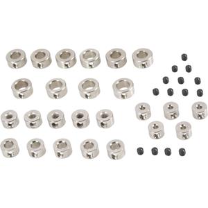 modelcraft Stellring-Sortiment Passend für Welle: 2 mm, 3 mm, 4 mm, 5 mm, 6mm Außen-Durchmesser: 7 mm, 8 mm,