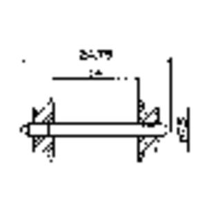 Roco 40184 H0 Roco wielstel wisselstroom 7,5 mm, 2 stuks