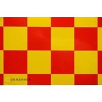 oracover Bügelfolie Fun 5 (L x B) 2m x 60cm Gelb, Rot