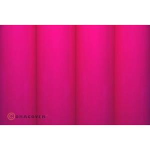 oracover Bügelfolie (L x B) 10m x 60cm Pink (fluoreszierend)