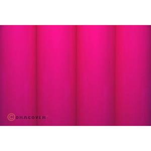 Strijkfolie Oracover 21-025-010 (l x b) 10000 mm x 600 mm Roze (fluorescerend)