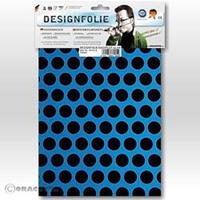 oracover Designfolie Easyplot Fun 1 (L x B) 300mm x 208mm Blau, Schwarz