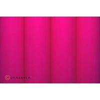 oracover Bügelfolie (L x B) 2m x 60cm Pink (fluoreszierend)