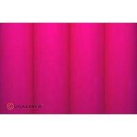 Strijkfolie Oracover 21-025-002 (l x b) 2000 mm x 600 mm Roze (fluorescerend)