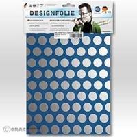 oracover Designfolie Easyplot Fun 1 (L x B) 300mm x 208mm Hellblau, Silber