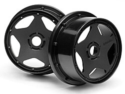 HPI RACING Super star wheel black (120x60mm/2pcs)