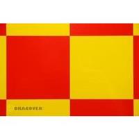 Oracover 691-033-023-002 Strijkfolie Fun 6 (l x b) 2 m x 60 cm Geel, Rood