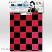 oracover Designfolie Easyplot Fun 3 (L x B) 300mm x 208mm Perlmutt, Rot, Schwarz