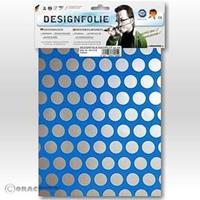 oracover Designfolie Easyplot Fun 1 (L x B) 300mm x 208mm Blau, Silber