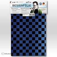 oracover Designfolie Easyplot Fun 4 (L x B) 300mm x 208mm Perlmutt, Schwarz, Blau