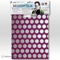 oracover Designfolie Easyplot Fun 1 (L x B) 300mm x 208mm Violett-Silber