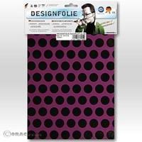 oracover Designfolie Easyplot Fun 1 (L x B) 300mm x 208mm Violett-Schwarz