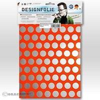 oracover Designfolie Easyplot Fun 1 (L x B) 300mm x 208mm Rot, Orange, Silber