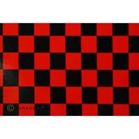 oracover Bügelfolie Fun 3 (L x B) 2m x 60cm Rot, Schwarz