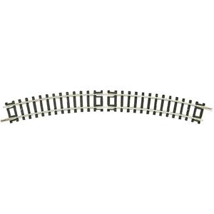 N Fleischmann rails (zonder ballastbed) 22224 Gebogen rails