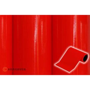 oracover Dekorstreifen Oratrim (L x B) 25m x 12cm Rot (fluoreszierend)