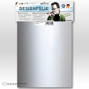 oracover Designfolie Easyplot (L x B) 300mm x 208mm Silber