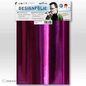 oracover Designfolie Easyplot (L x B) 300mm x 208mm Chrom-Magenta