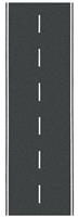 NOCH 60706 H0 Doorgaande weg (l x b) 1 m x 66 mm Recht Asfalt