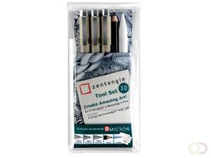 Bruynzeel Fineliner  Zentangle tool set 10delig