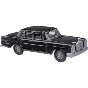 Busch Mercedes 220 Zwart 1/87