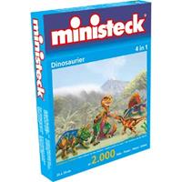 Ministeck Dinosauriërs 4 in 1, ca. 2000 stukjes