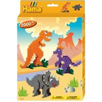 Hama 3434 - Bügelperlen Dinosaurier