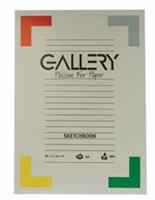 Gallery schetsblok, ft 21 x 29,7 cm (A4), 180 g/m², blok van 50 vel
