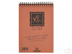 Canson schetsblok XL ft 14,8 x 21 cm (A5), blok van 60 blad