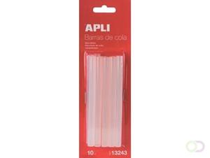 Apli transparante lijmpatronen 7,5 mm, blister met 10 stuks