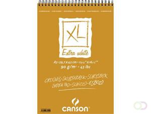 Canson schetsblok XL Extra White ft 29,7 x 42 cm (A3)