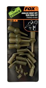 Fox Edges Angled Drop Off Run Ring Kit - Trans Khaki