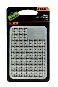 Fox Edges Pellet Pegs - Clear - 11mm