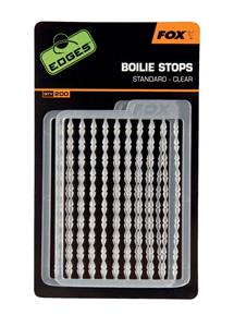 Edges Boilie Stops - Clear - Standard